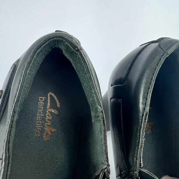 Clarks Bendables Leather Zip Ankle Booties - Picture 5 of 16